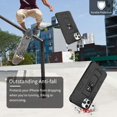 thumbnail image 4 of Compatible avec Étui Iphone 12/12 Pro (6.1 Pouces) Étui de Protection Support Magnétique étui de Cellulaire Iphone 12 Pro Dos Rigide et Tpu, 4 of 7