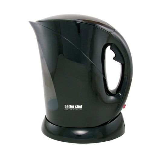 Prime Pacific IM143B Better Chef Black 1. 7 Liter Cordless Tea Kettle