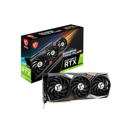 MSI Gaming GeForce RTX 3080 10GB GDDR6X PCI Express 4.0 ATX GPU-RTX 3080 GAMING TRIO PLUS 10G LHR