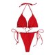 thumbnail image 4 of Traje de baño halter Bikini ZAFUL Triangle de 2 piezas para mujer, 4 of 5