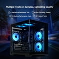 thumbnail image 5 of ICEWOLF Gaming Desktop PC AMD Ryzen 7 5700G Radeon Vega Graphics,16GB Ram 1TB SSD,WIFI BT Argb Fans Win 11 Pro, 5 of 16