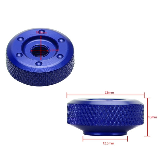 Écrous de Réglage de la Chaîne Bleue pour Honda CT125 Monkey/DAX/Gorilla 125/Grom/MSX125