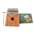 thumbnail image 2 of Piano De Pulgar De 17 Teclas, Tablero Hueco, Kalimba Portátil De Madera De Caoba De Alta Dureza Para Regalo De Cumpleaños Festivo, 2 of 7