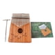 thumbnail image 2 of Piano De Pulgar De 17 Teclas, Tablero Hueco, Kalimba Portátil De Madera De Caoba De Alta Dureza Para Regalo De Cumpleaños Festivo, 2 of 7