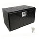 thumbnail image 3 of Caja de herramientas para caja de camioneta, organizador de almacenamiento, de aluminio, contenedor con cerradura, de herramientas para viajes, Negro, 3 of 8