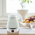 thumbnail image 3 of Boovnll Pitcher, Mini Folding Kettle Kettle Portable Small Outdoor Travel Kettle Retractable Kettle, Kitchen Gadgets, Pitcher with Lid, Water Pitcher, 3 of 4