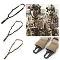 thumbnail image 3 of kurtrusly Single Point Sling Quick Release Camera Shoulder Strap Hunting Adjustable Shoulder Belt, Army Green, 3 of 7