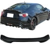 Ikon Motorsports Compatible with 2013-2016 Scion FR-S/2013-2020 Subaru BRZ/2017-2020 Toyota 86 Unpainted Trunk Spoiler Wing - ABS