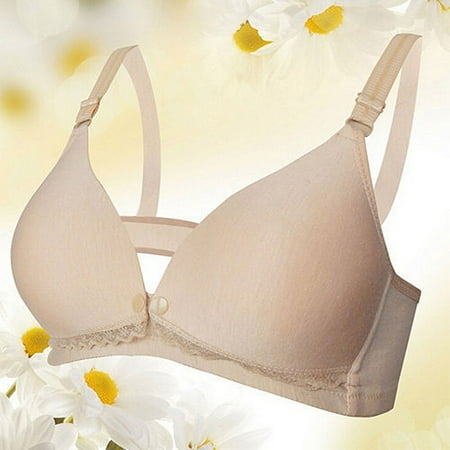 

Puloru Women Lady Nursing Bras Maternity Breastfeeding Pregnant Bra Underwear