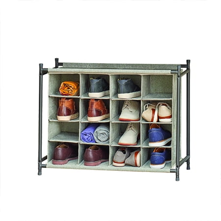 Better Homes Gardens Charleston Collection 16 Pair Shoe Organizer Better Homes Gardens Charleston Collection 16 Pair Shoe Organizer