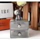thumbnail image 5 of Silvery Tooth Box, Baby My First Tooth and Curl Keepsake Box Set, Kids Tooth Organizer Antique Tin, 5 of 5