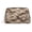 Silver, variant on Travel Makeup Bag Desert Digital Camouflage Wide-open PU Leather Cosmetic Toiletry Pouch with Dividers & Zipper for Women Gold