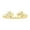 10K Yellow Gold, variant on ARAIYA FINE JEWELRY Sterling Silver Diamond Bypass Open Band Ring (1/10 cttw, I-J Color, I2-I3 Clarity) Size 7