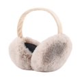 thumbnail image 1 of Unisex Detachable Plush Earmuffs Winter Earflap Warmers Ear Muffs, 1 of 1