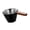 Black, variant on Accurate Liquid Measure Device in Nonrust Steel and Real Wood Extraction Cup Ideal for Baristas and Mixologists