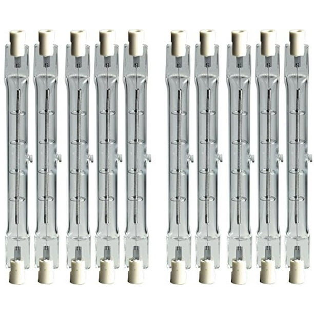 Pack OF 10 J118/500W/120V J Type 500W 118MM Double Ended 500 Watt 120