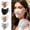 Gray, variant on UPF 50+ Sun Face Mask - Ice Silk, Breathable, UV Protection for Outdoor Sports & Cycling - Black