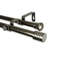 thumbnail image 3 of Lee 13/16" Double Curtain Rod-Color:Black,Size:48-84", 3 of 4