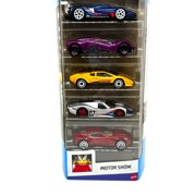 Mattel Hot Wheels Motor Show Play Vehicle, 3+ Yrs, 5 Count