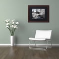 thumbnail image 3 of Trademark Fine Art "Winter Path" Canvas Art by Philippe Hugonnard, Black Matte, Wood Frame, 3 of 4