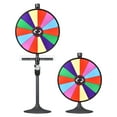 thumbnail image 2 of WinSpin 24" Prize Wheel Tabletop Floor Stand Spinning Game w/ Serving Tray, 2 of 9