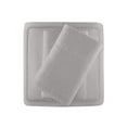 thumbnail image 2 of Comfort Classics Micro Fleece 4-Piece Grey Sheet Set, Full, 2 of 7