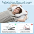 thumbnail image 3 of Poalid Orthopedic Cervical Pillow for Side Sleepers, Ergo Memory Foam Pillow for Neck Pain, Ergonomic Contour Support, Dual-Height Ergonomic Support For All Sleeping Positions, 3 of 16
