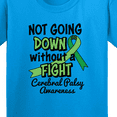 thumbnail image 4 of Inktastic Not Going Down Without a Fight Cerebral Palsy Awareness Youth T-Shirt, 4 of 5