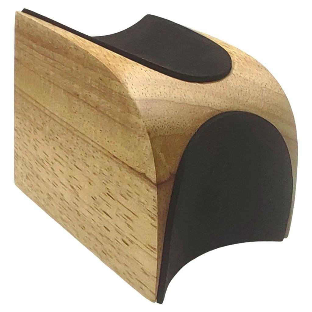 Yihuala Multifuntional Wood Guitar Neck Stand Neck Stabilizing Aid for Quick String Replacement on Electric Bass Guitars