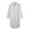 White, variant on Charella Men's Long-Sleeved Button-Down Nightgown Pajamas White,XXL