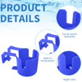 thumbnail image 3 of 2 Pack Hanging Cup Holder Above Ground Pool Drink Holder Beer Shelf For Pool, 3 of 3