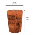 thumbnail image 2 of Mainstays - Orange Tie Dye Round Plastic Tumbler, 18-Ounce, 2 of 6