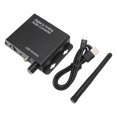 thumbnail image 2 of Ficarrico Convertidor de sonido digital a analógico Convertidor de sonido estéreo Bluetooth DC5V2A de alta integración para cine en casa Negro, 2 of 8