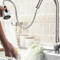 thumbnail image 2 of Faucet Spray Head, Tap Shower Sprayer, 2 Kinds Of Water Outlet Modes Faucet Accessories For Home Bathroom Kitchen Faucet Sprayer Head Replacement, 2 of 8