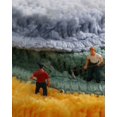thumbnail image 5 of Alfombra absorbente de baño amarilla 40x60cm JM, 5 of 5