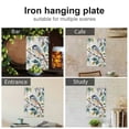 thumbnail image 4 of JEUXUS Bird Branch Leaves Metal Art Wall Decor 8x12in, 4 of 7