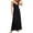 Black Dress, variant on Miluxas Women's Sleeveless Slip Maxi Dress Spaghetti Strap V Neck A Line Loose Flowy Long Dress Lightweight Lounge Dress for Summer Beach Vacation Yellow