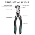 thumbnail image 4 of EXCIXING Multitool Fence Pliers 9inch Fence Tool Fencing Pliers With Hammer Fence Cutter Nail Puller Pliers Wire Cutting Pliers, 4 of 8