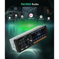 thumbnail image 2 of Car Stereo Single Din with CarPlay Android Auto, 4 Inch Touch Screen MP5 Player, Bluetooth FM Mirror Link Backup Camera, 2 of 8