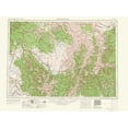 thumbnail image 2 of USGS 14x12 White Modern Wood Framed Museum Art Print Titled - Grangeville Idaho Washington Oregon Quad, 2 of 4