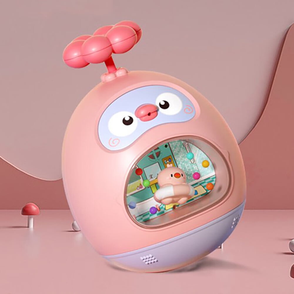 MSHUN Bath Toys for Baby Toddlers, Amphibious Cute Tumbler Toy Small