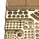thumbnail image 3 of organizador de pintura,organizador de pintura hobby almacenamiento de pintura estación de pintura,Gabinete de estación de pintura de soporte de pintura en miniatura,porta pinceles de madera, 3 of 8