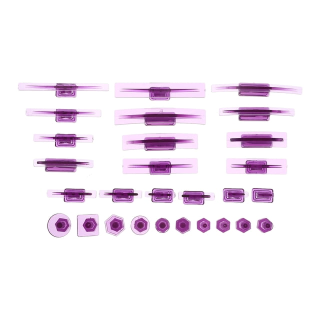 KAKOWELY Dent Removal Puller Tabs 28pcs Dent Removal Puller Tabs Convenient Dent Repair Tools Pulling Tabs Quick And Seamless Vehicle Dent Removal Pulling Tabs