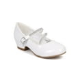 thumbnail image 1 of New Girl Little Angel Daisy-858E Patent Rhinestone Mary Jane Kitten Heel Pump Sz, 1 of 5