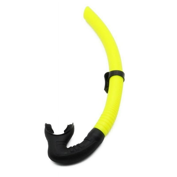 Necvior Dive Easy-Breath Free Diving Snorkel for Snorkeling Scuba Diving Freediving Swimming, Top Dry for Valve and Mouthpi