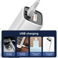 thumbnail image 4 of Mini Flashlight, USB Rechargeable Flashlights, Mobile Power Flashlight Built-in Battery Applicable to Night Reading Cycling Camping, 4 of 8