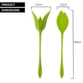 thumbnail image 2 of Servilleteros para Mesa, Juego de 4 Servilleteros Verdes Más Servilletas Blancas para Hacer Originales Arreglos de Mesa, 2 of 5