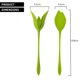 thumbnail image 2 of Servilleteros para Mesa, Juego de 4 Servilleteros Verdes Más Servilletas Blancas para Hacer Originales Arreglos de Mesa, 2 of 5