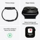 thumbnail image 3 of Apple Watch Series 10  con caja de aluminio negro azabache con correa deportiva negra - M/L., 3 of 5