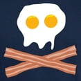 thumbnail image 3 of CafePress - Eggs Bacon Skull Dark T Shirt - Men's Classic Graphic Cotton T-Shirt, 3 of 4